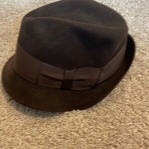 Vintage L davis resistol brown hat